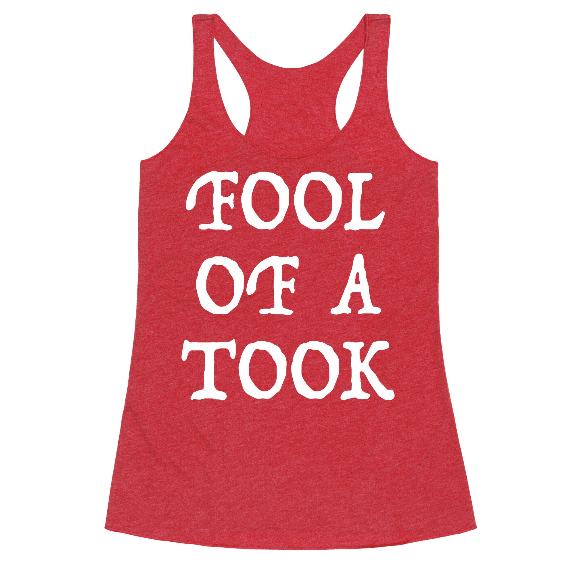 "Fool of a Took" Gandalf Quote Racerback Tank